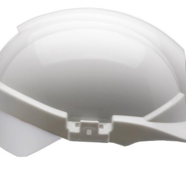 REFLEX WHITE SLIP RATCHET HELMET WITH SI