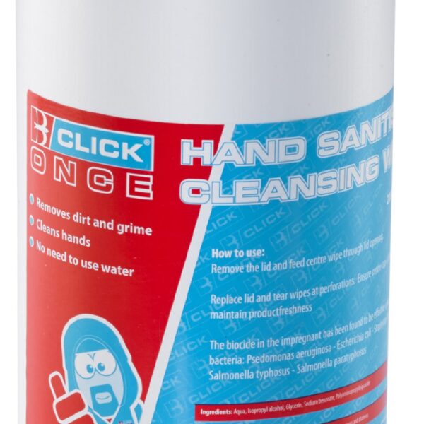 CLICK ONCE HAND SAN CLNS WIPE (200 SHEET