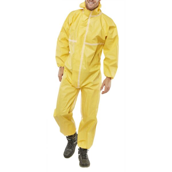 DISPOSABLE COVERALL YELLOW 3XL MICROPORO