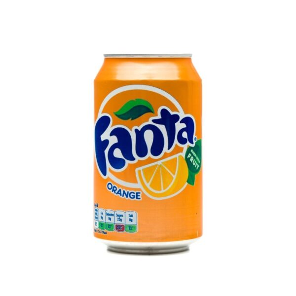 Fanta Orange Cans 330ml (24)