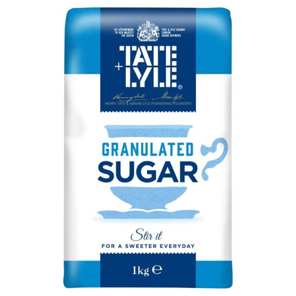 Tate & Lyle White Granulated Sugar 1kg