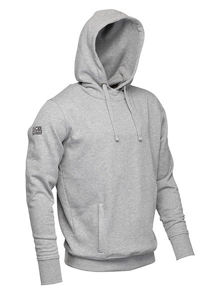 JCB Essential Hoodie Grey Marl M