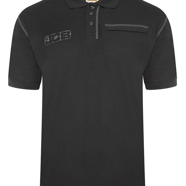 JCB Trade Work Polo Black L