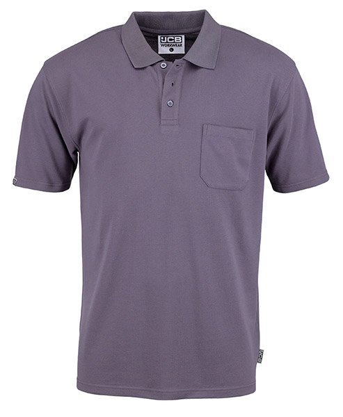 JCB Essential Grey Polo Shirt S