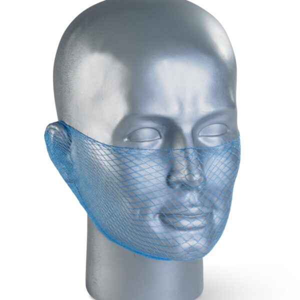 DISP BEARD SNOOD MESH BLUE(12) (REF 9069