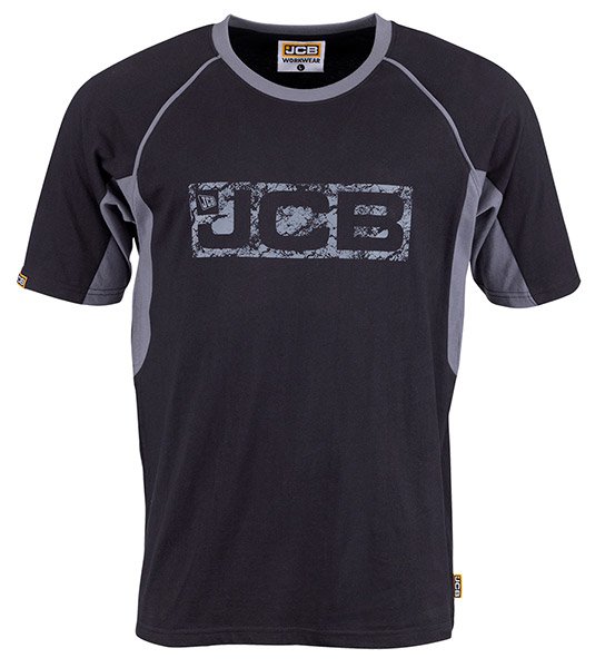 JCB Trade Black/Grey T-Shirt M