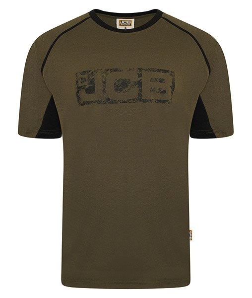 JCB Trade Tshirt Olive/Black S