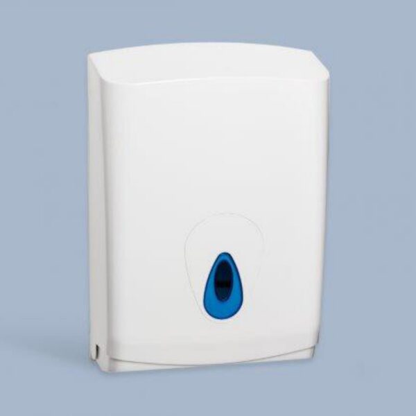 C-FOLD WHITE PLASTIC DISPENSER