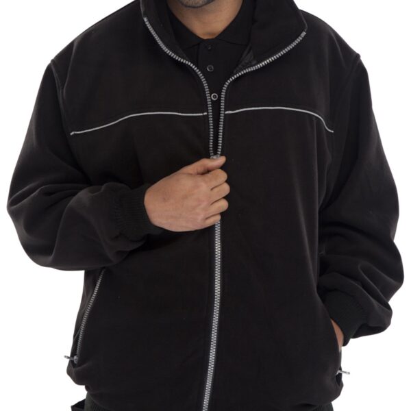 ENDEAVOUR FLEECE BLACK 5XL