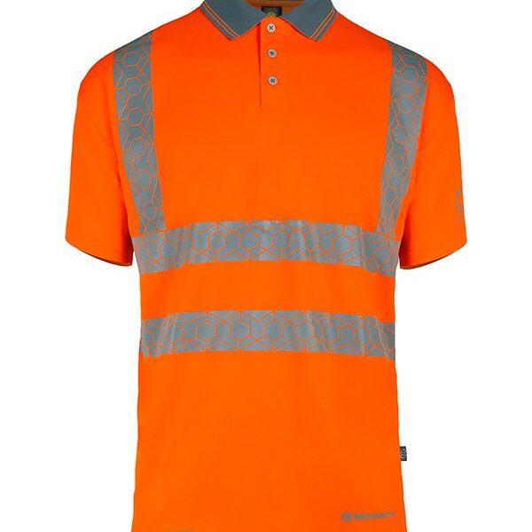 ENVIROWEAR RECYCLABLE HI-VIS POLO SHIRT