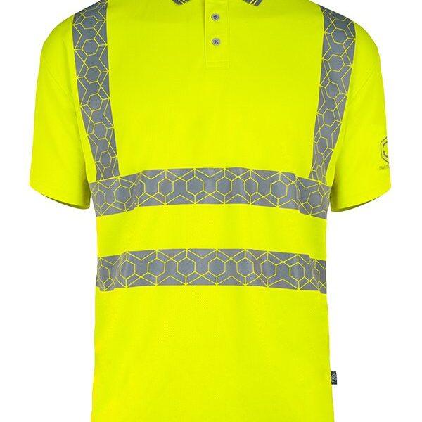 ENVIROWEAR RECYCLABLE HI-VIS POLO SHIRT
