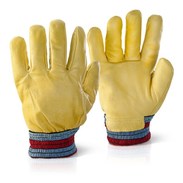 FLEECE LINED LEATHER GLOVE