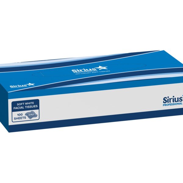 2 Ply White Facial Tissues-24x100 Sheets