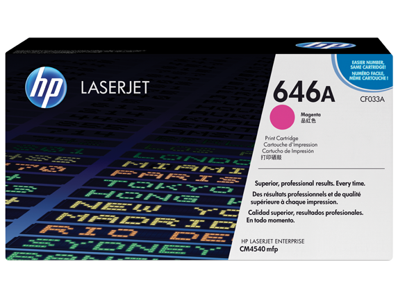 OEM HP CF033A (646A) Magenta Toner