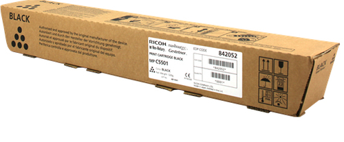 Ricoh  MPC5501 Black Toner Ctg 842052
