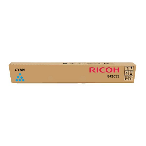 Ricoh MPC3000 Toner Ctg Cyan 842033