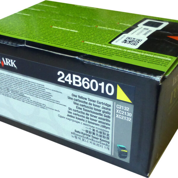 Lexmark 24B6010 Yellow 3000 Pages Toner