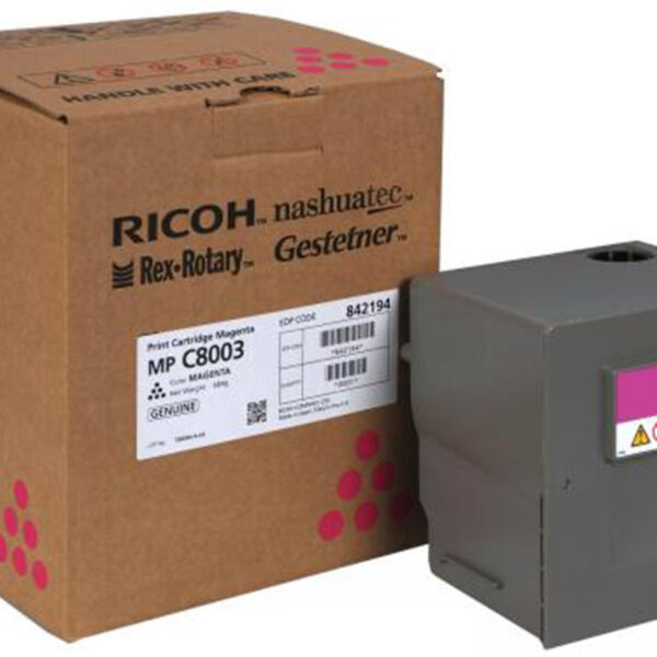 Ricoh 842194 Toner Magenta MPC6503/8003