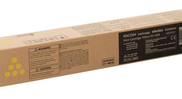 Ricoh 842377 / 842608 IMC400 Yellow Tone