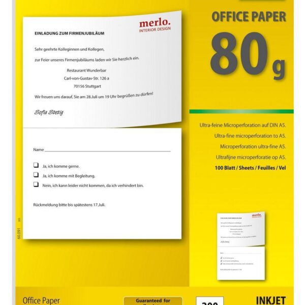 Sigel Special Microperforated Multipurpo