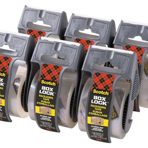 Scotch Box Lock Packaging Tape 195-6-EF,