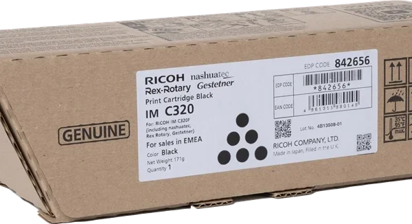 Ricoh 842656 IMC320 Black Toner 16K
