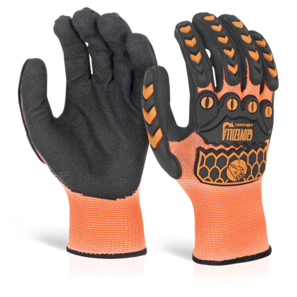 GLOVEZILLA SANDY NITRILE COATED GLOVE OR