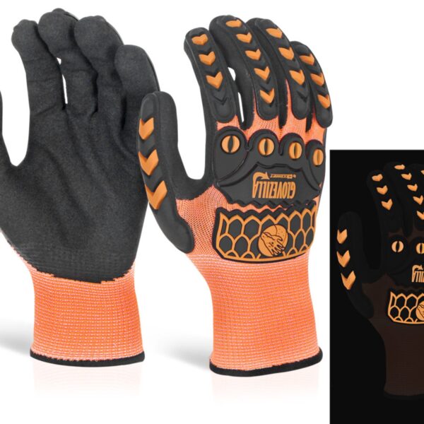 GLOVEZILLA GLOW IN THE DARK FOAM NITRILE