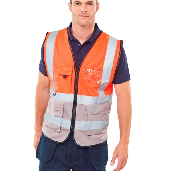 Beeswift Two Tone Executive Waistcoat Re