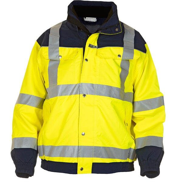 Furth Hivis Pilot Jacket 2Tone Yw/Navy L