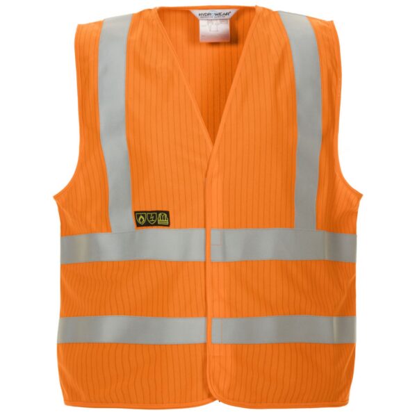 MABLY HI VIS FR AS WAISTCOAT ORANGE SML/