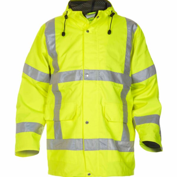 UITHOORN SNS HI VIS WATERPROOF PARKA YEL