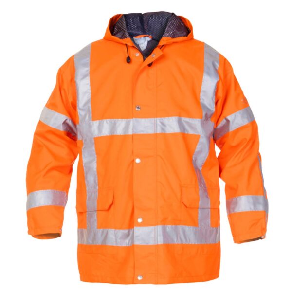 UITDAM SNS HI VIS WATERPROOF JACKET ORAN