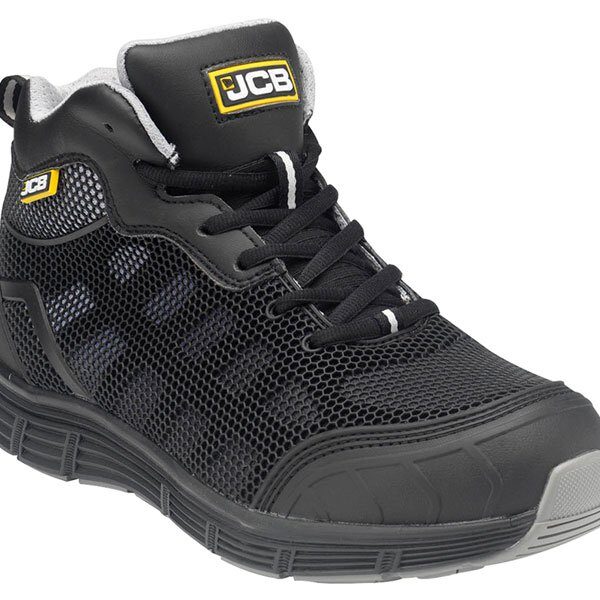 JCB Hydradig Black Mid Cut Size 10