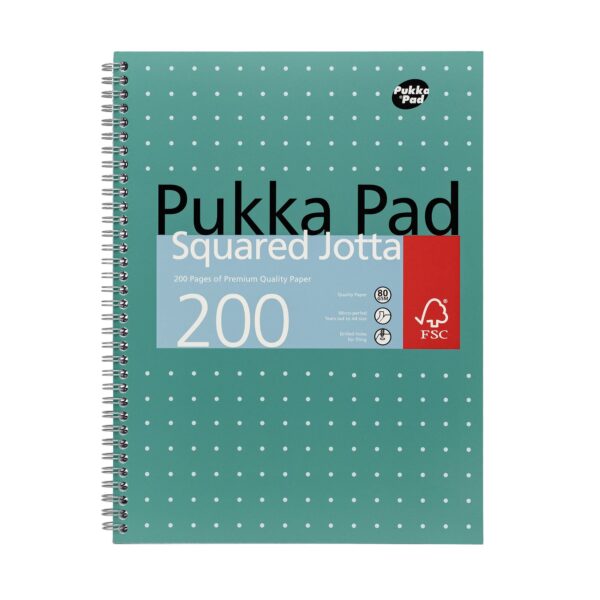 Pukka Pad Metallic Jotta A4 Wirebound Ha