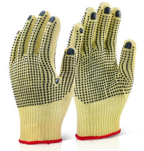 REINFORCED GLOVE Medium Weight DOTTED SZ