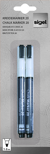 Liquid Chalk Marker Wh 1-2mm bullet tip