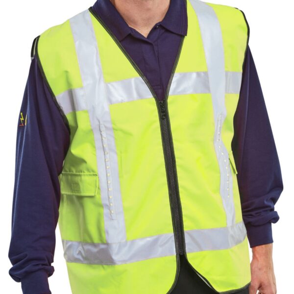 LIGHT VEST SAFETY BASIC FRONT LIGHT C/W