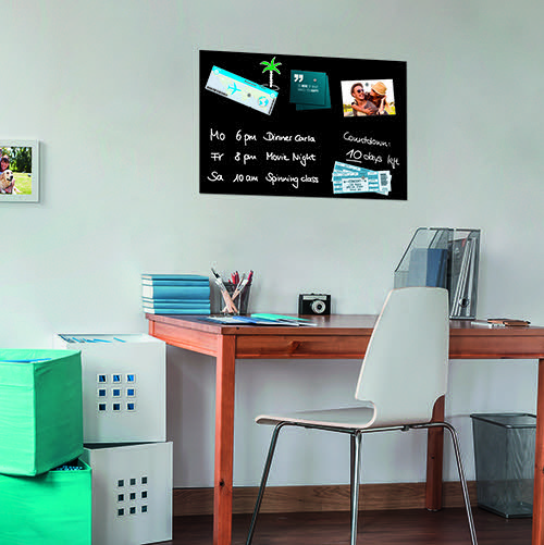 Mag Glass Board 600x400x9mm - Black