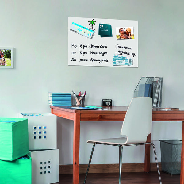 Mag Glass Board 600x400x9mm - S White