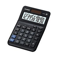Casio MS-10F 10 Digit Desk Calc Black