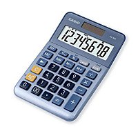 Casio MS-80E 8 Digit Desktop Calc Blue