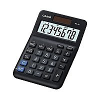 Casio MS-8F 8 Digit Desk Calc Black