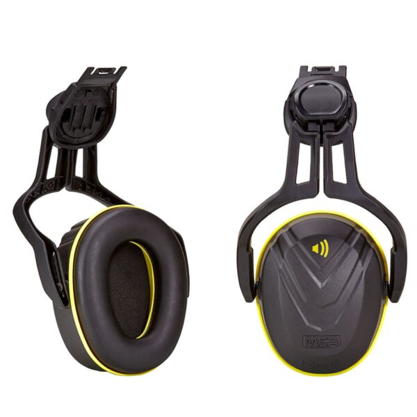 V-GARD HELMET MOUNTED EAR DEFENDER YELLO
