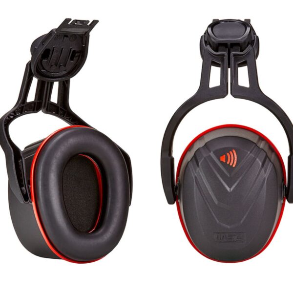 V-GARD HELMET MOUNTED EAR DEFENDER RED H