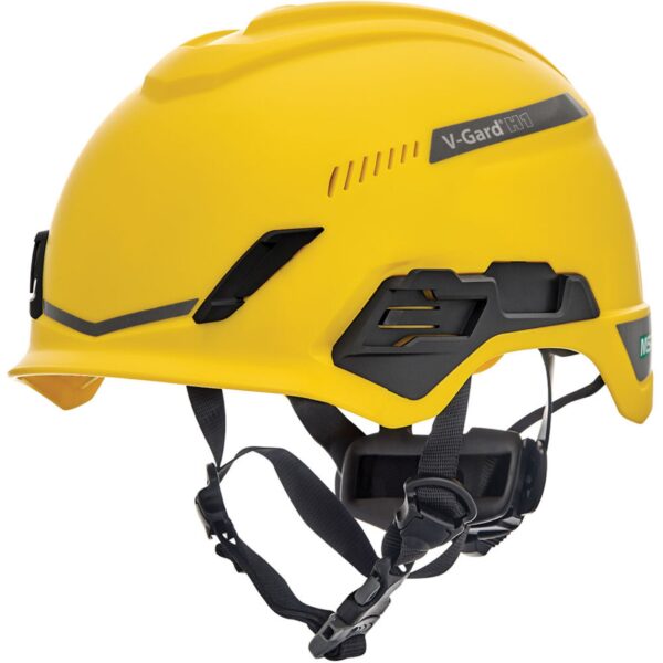 V-GARD H1 TRI-VENTED HELMET YELLOW