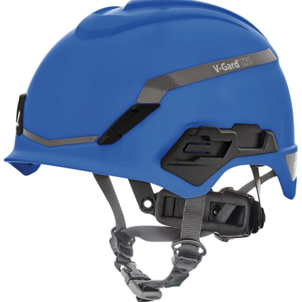 V-GARD H1 NON VENTED HELMET BLUE