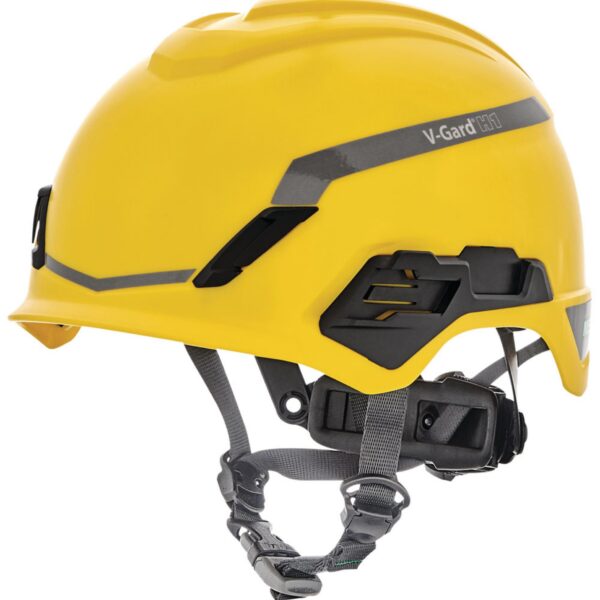 V-GARD H1 NON VENTED HELMET YELLOW
