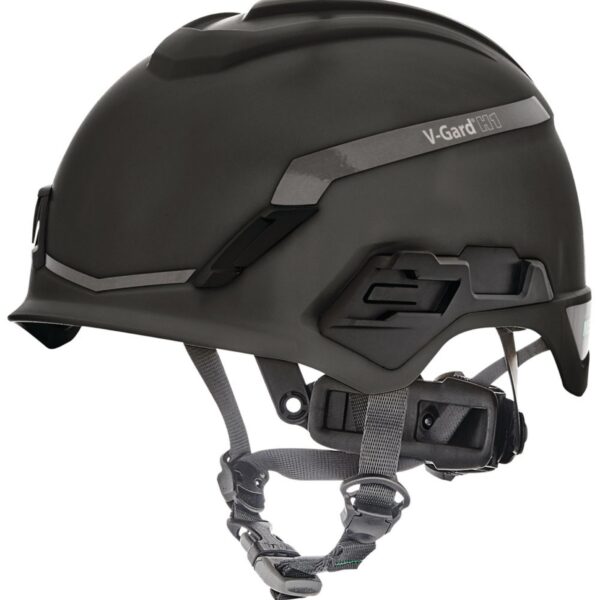 V-GARD H1 NON VENTED HELMET BLACK