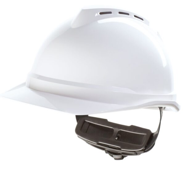 V-GARD 500 VENTED SAFETY HELMET WHITE